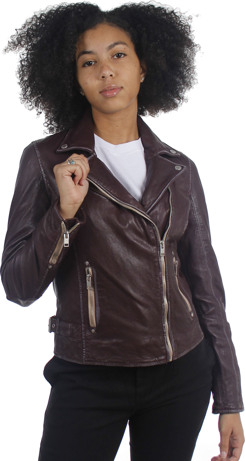 Mauritius - Womens Sofia 4 Rf Leather Jacket