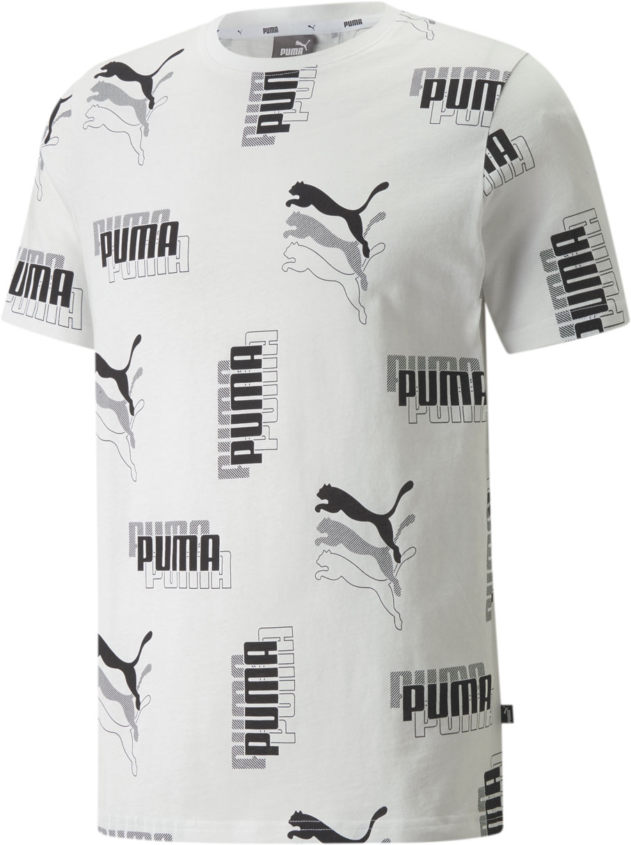 Puma - Mens Power Aop Us T-Shirt | Sport-T-Shirts