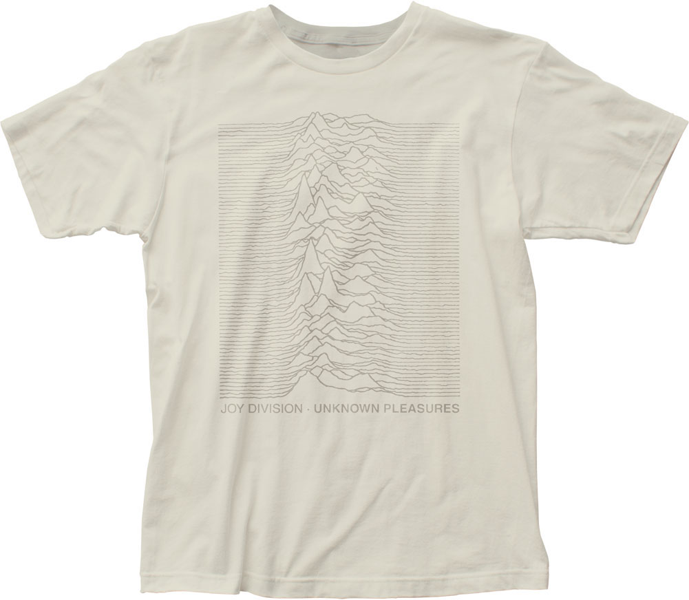 Joy Division - On Tone Mens T-Shirt Vintage White