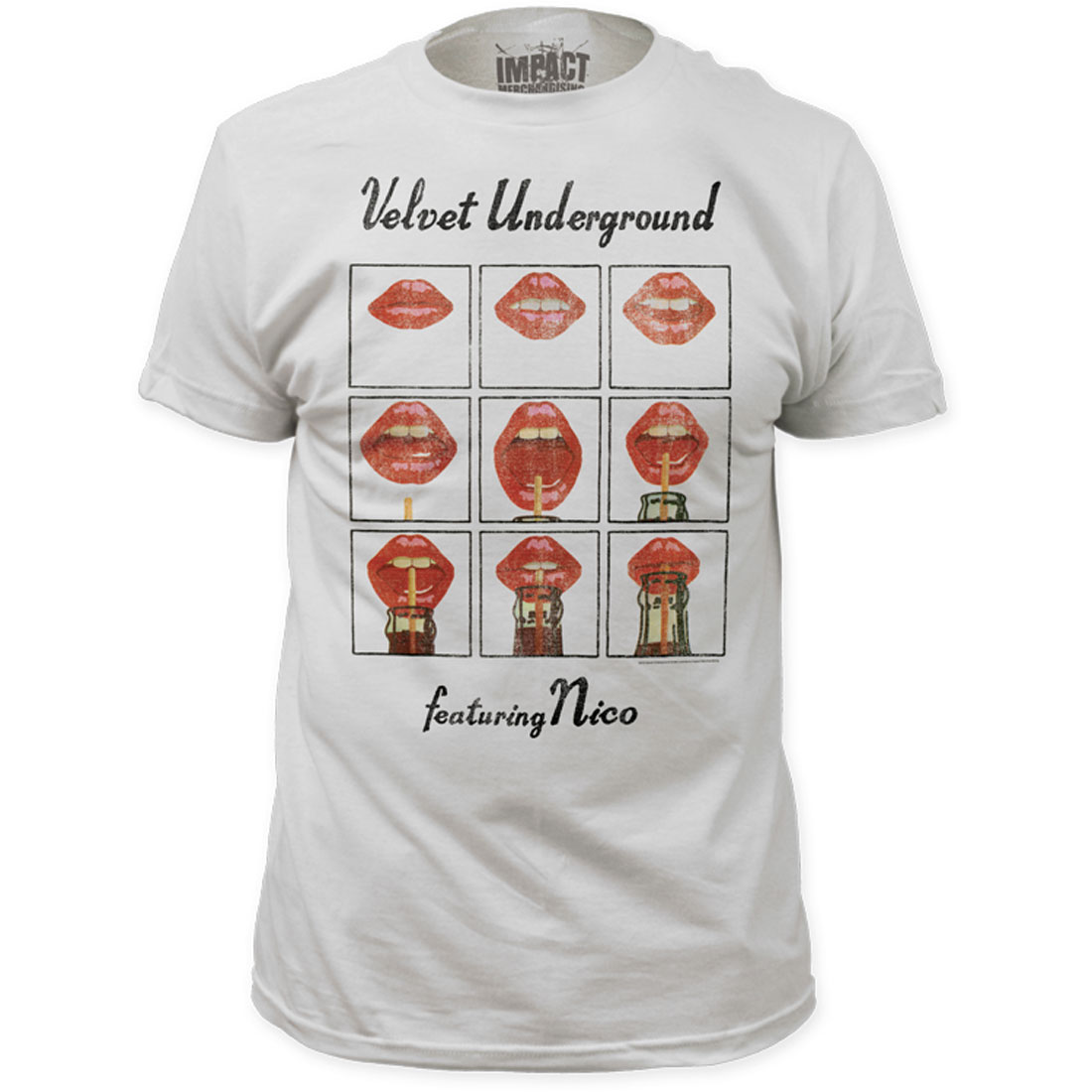 Vintage The Velvet Underground Band with Nico Black Unisex T-shirt S-5XL