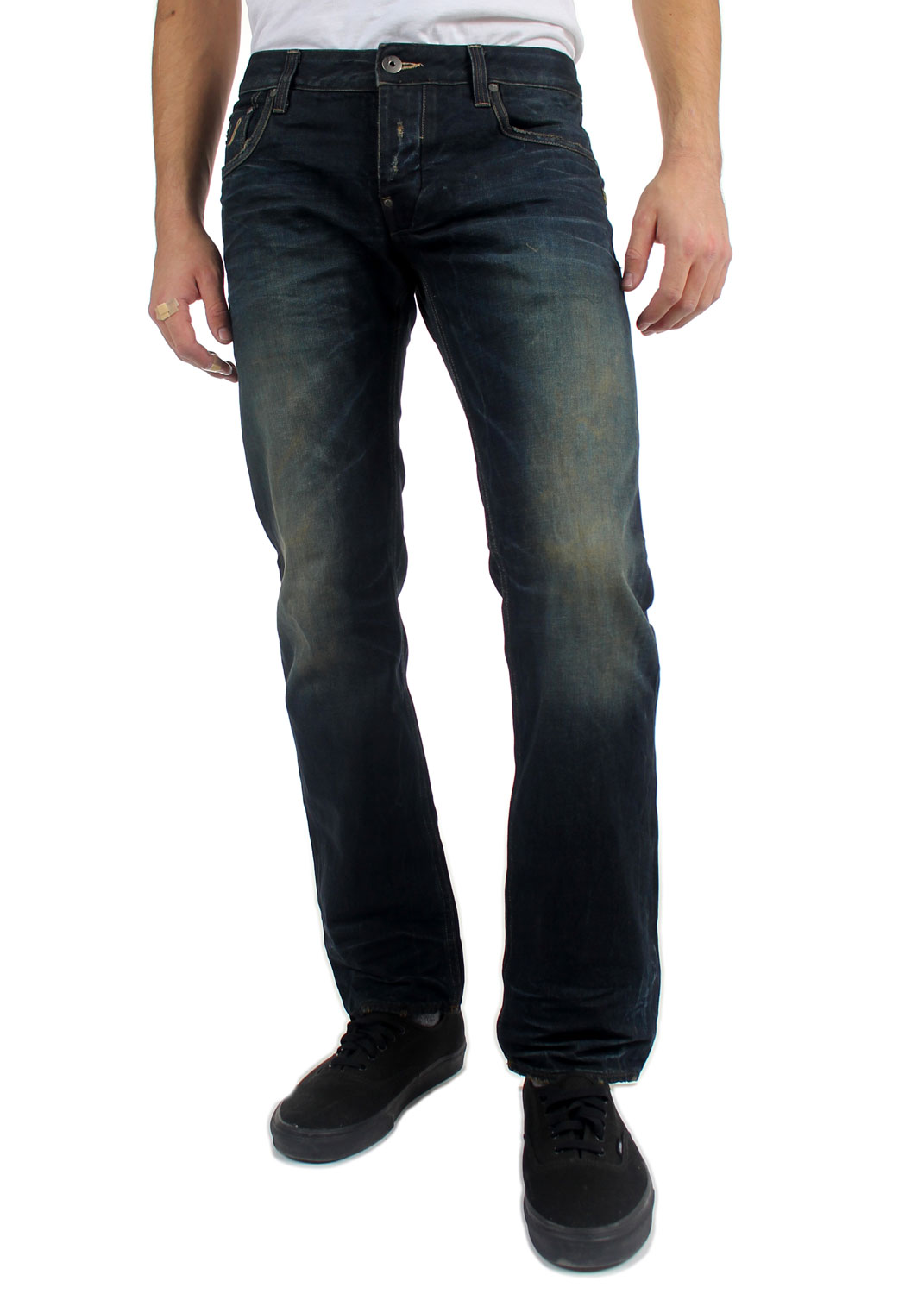 G-Star Attacc Straight Jeans Brooklyn Denim 51008.395.001 - Free Shipping  at LASC
