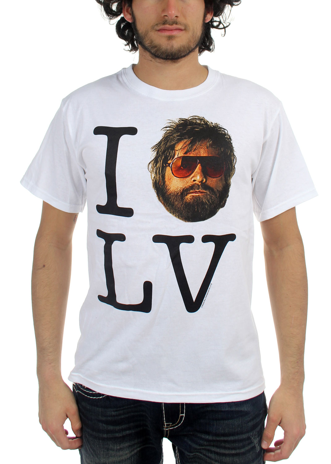 The Hangover - I Heart LV Mens T-Shirt in White