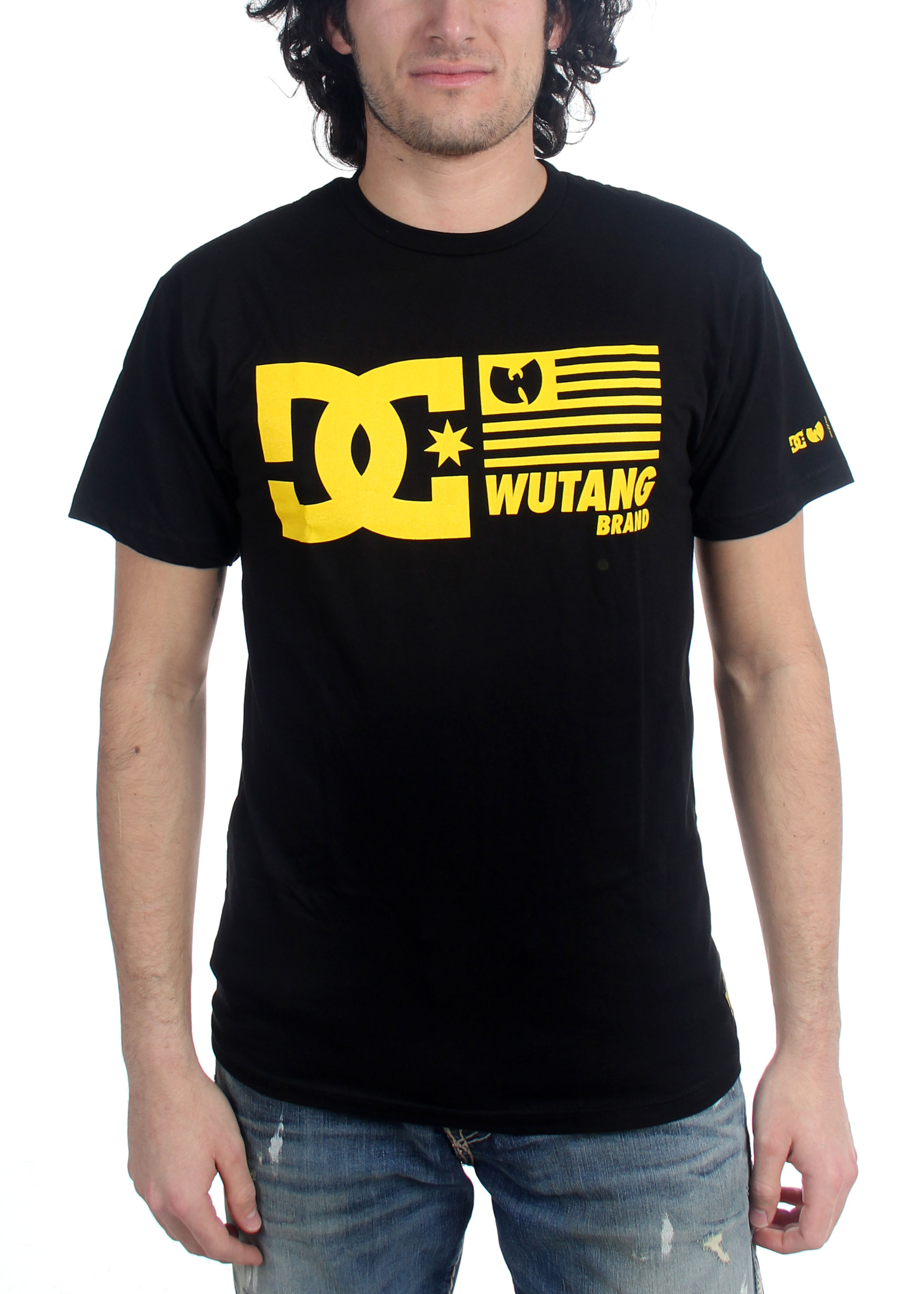 ideologie radicaal spectrum DC - Mens Wu-Tang Clan Label T-Shirt
