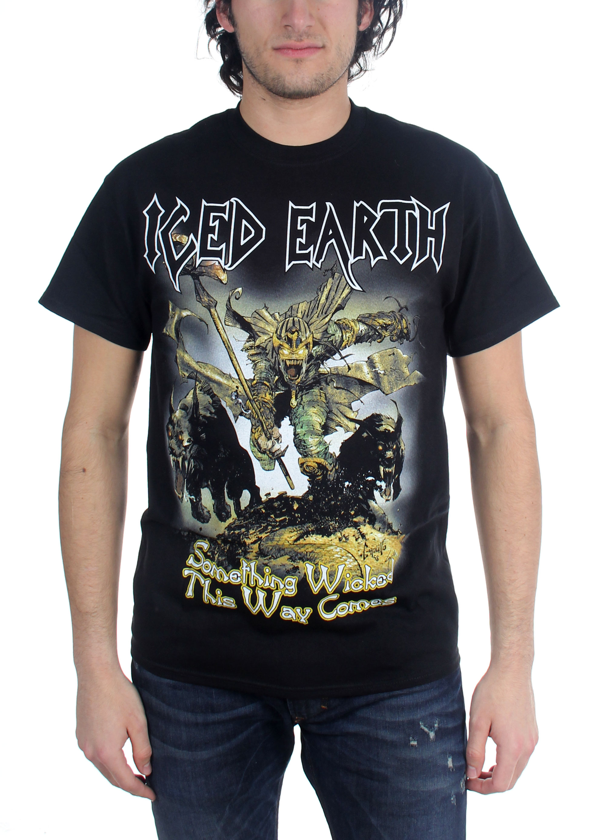 ICED EARTH-Something Wicked This Way Comes-Heavy metal,T-shirt-SIZES S to 7XL 
