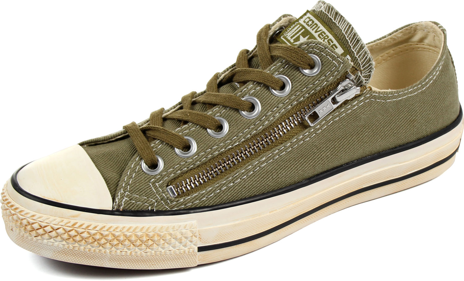 converse chuck taylor double zip ox sneakers mens