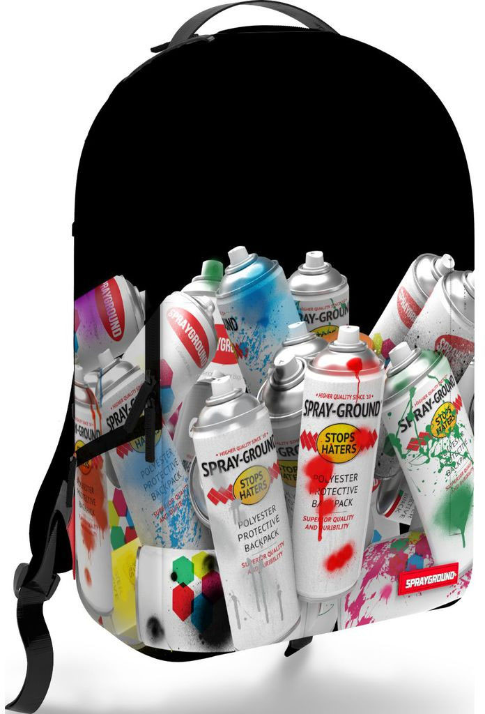 SKÜTR Spray Paint Backpack - Black