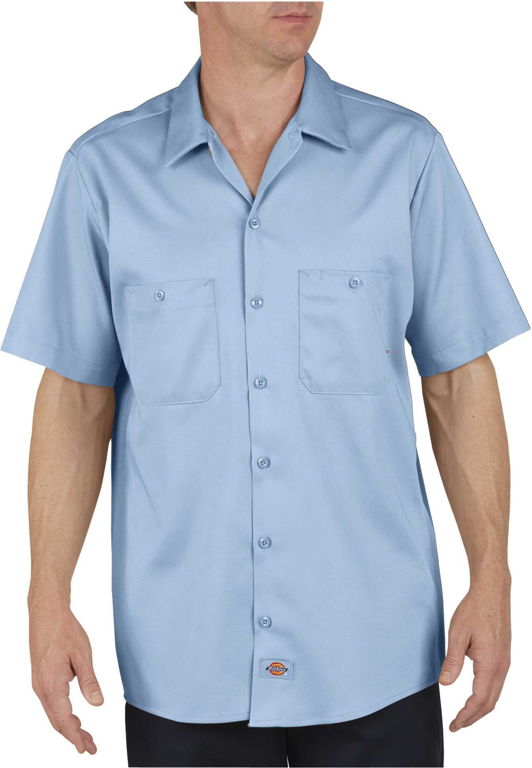 LS307 Dickies Industrial Short Sleeve Cotton Work Shirt