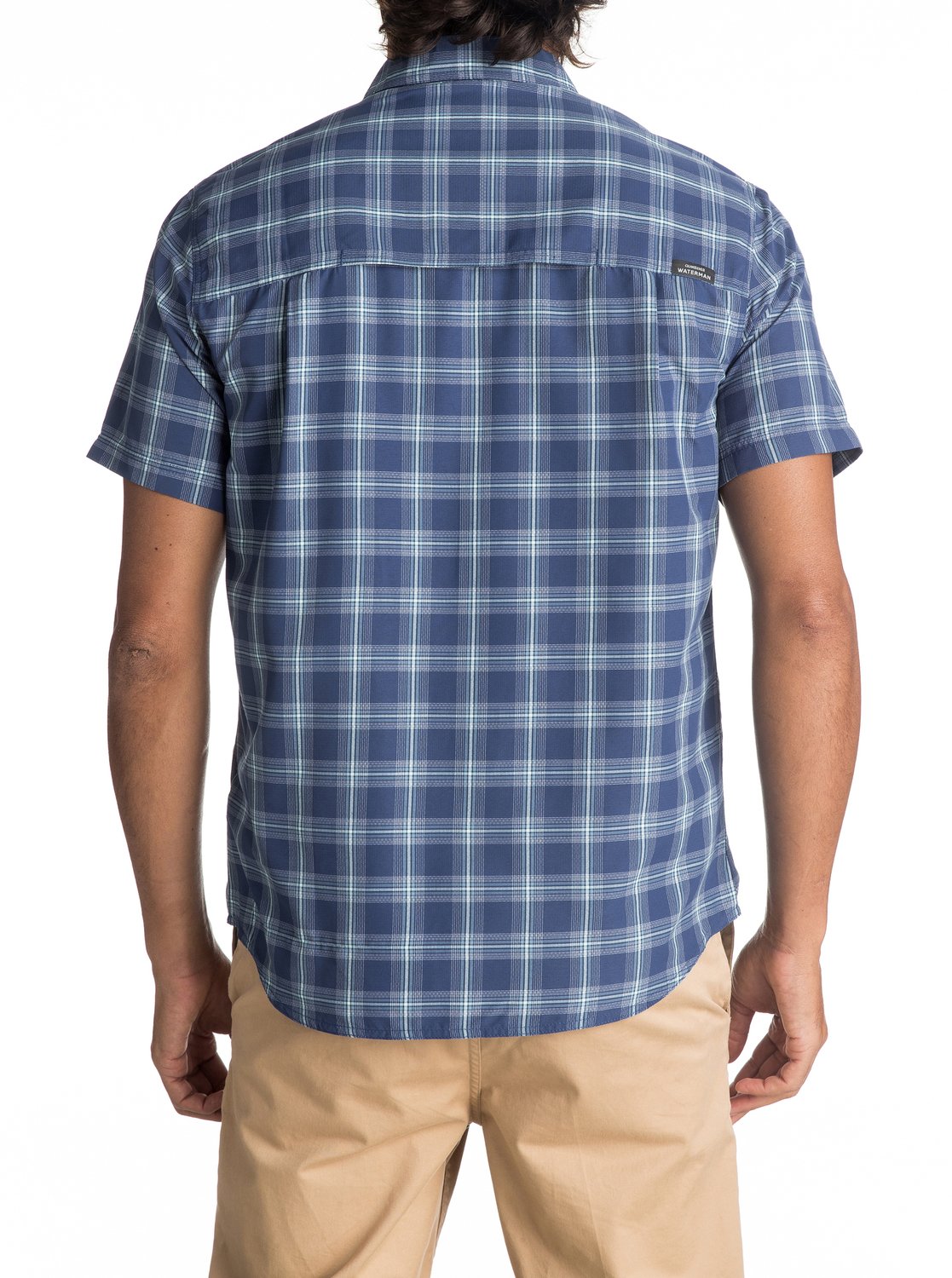 Quiksilver Mens Wake Plaid Update Woven Top 