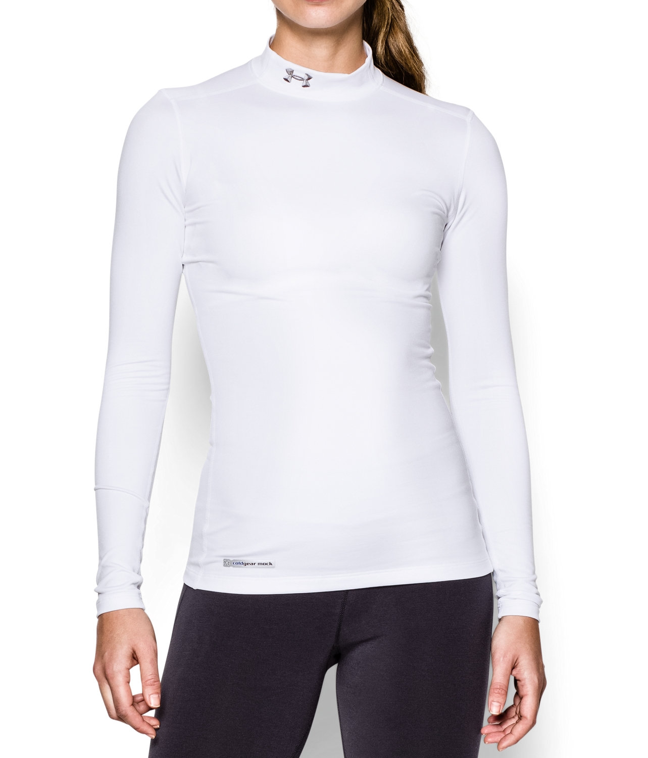1215968 Under Armour Women's ColdGear Fitted Long Sleeve Mock Shirt FREE SHIP 