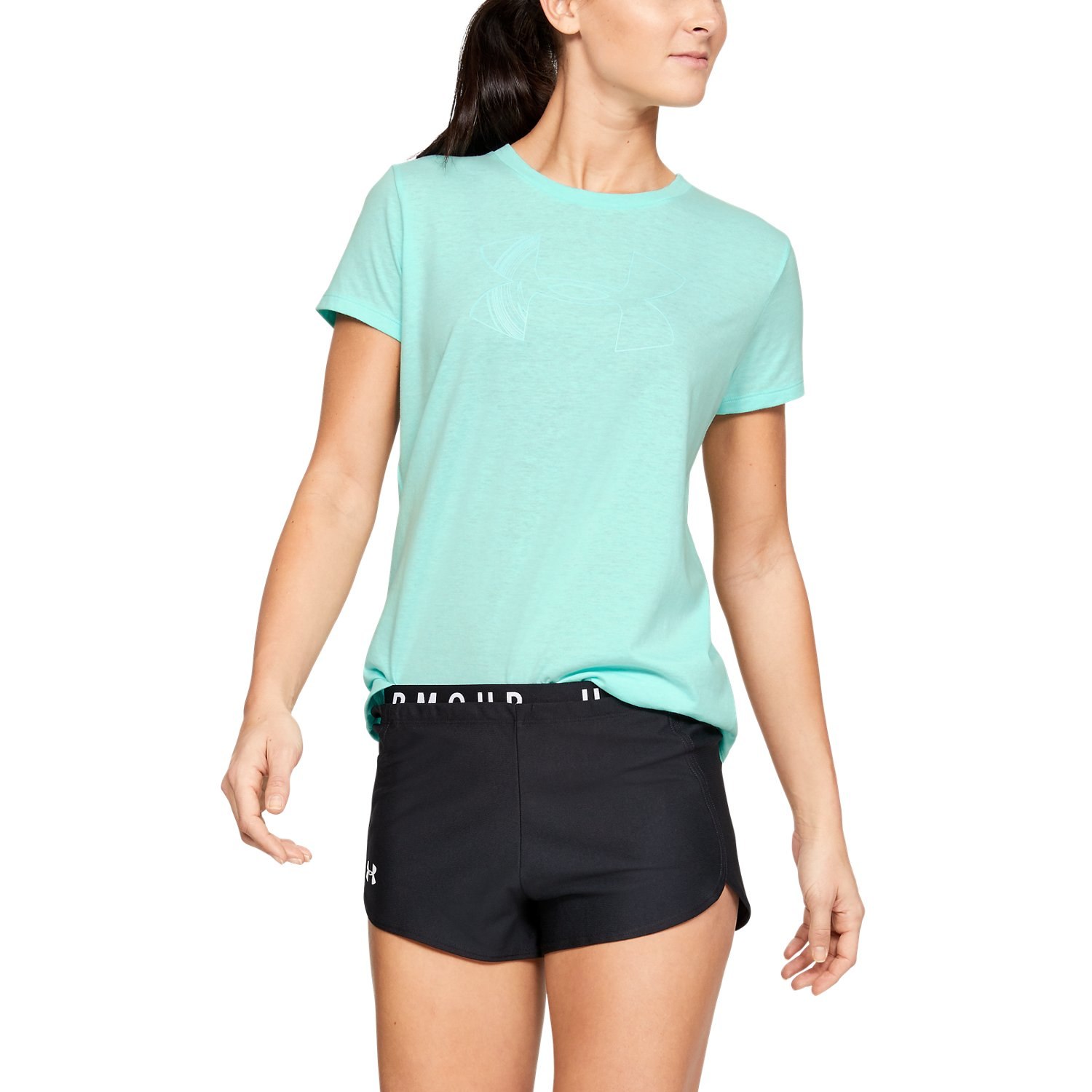 Under Armour Womens Graphic Bl Classic Crew Short-Sleeve Shirt