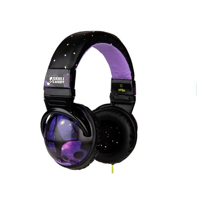   Earphones on Hesh  Mic D   Db Over Ear Headphones In Sparkle Motion By Skullcandy