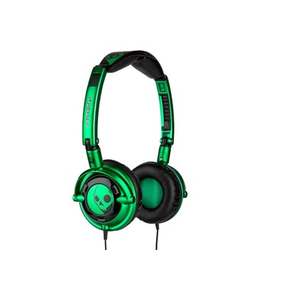  Skullcandy Headphones on Skullcandy Lowrider Headphones In Green  Black