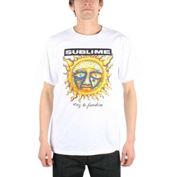 Sublime - 40Oz To Freedom Adult T-Shirt in White