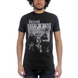 Velvet Underground - Band With Nico Mens T-Shirt In Coal