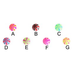 UV Beach Ball Edition 2 for 14g and 12g Jewelry