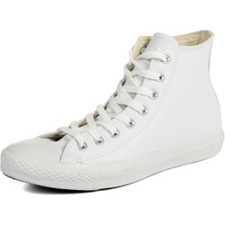 Converse Chuck Taylor All Star Shoes (1T406) Leather Hi White Monochrome