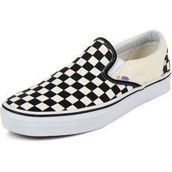 Vans - U Classic Slip-On Shoes In Black/White Checkered