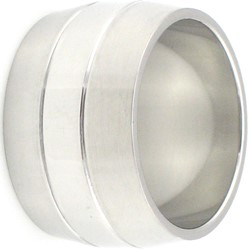 Stainless Steel Ring by BodyPUNKS (SSRX0445)