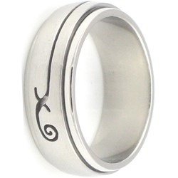 Stainless Steel Ring by BodyPUNKS (SSRX0454)