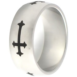 Stainless Steel Ring by BodyPUNKS (SSRX0577)