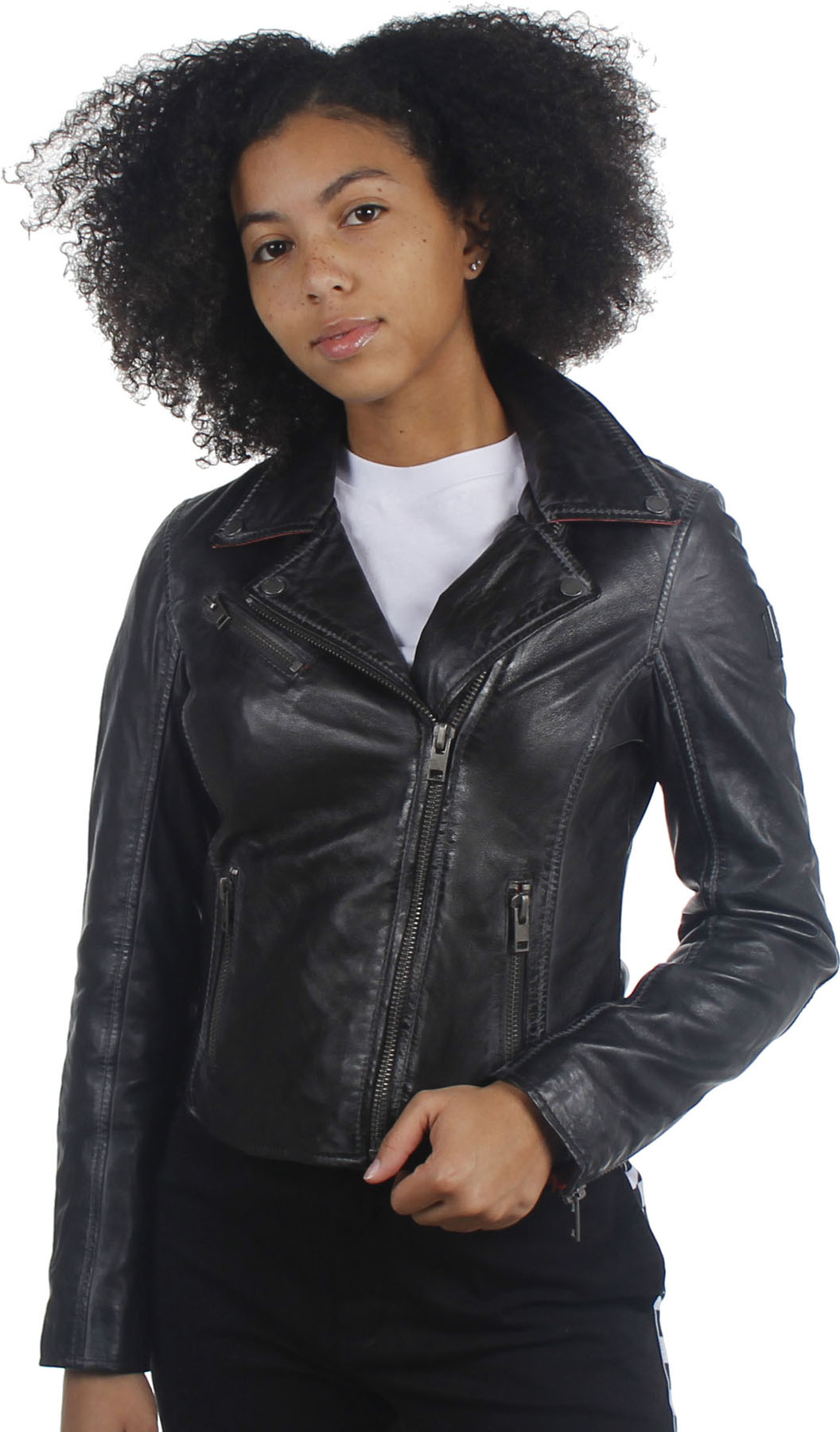 Mauritius - Womens Christy Rf Leather Jacket