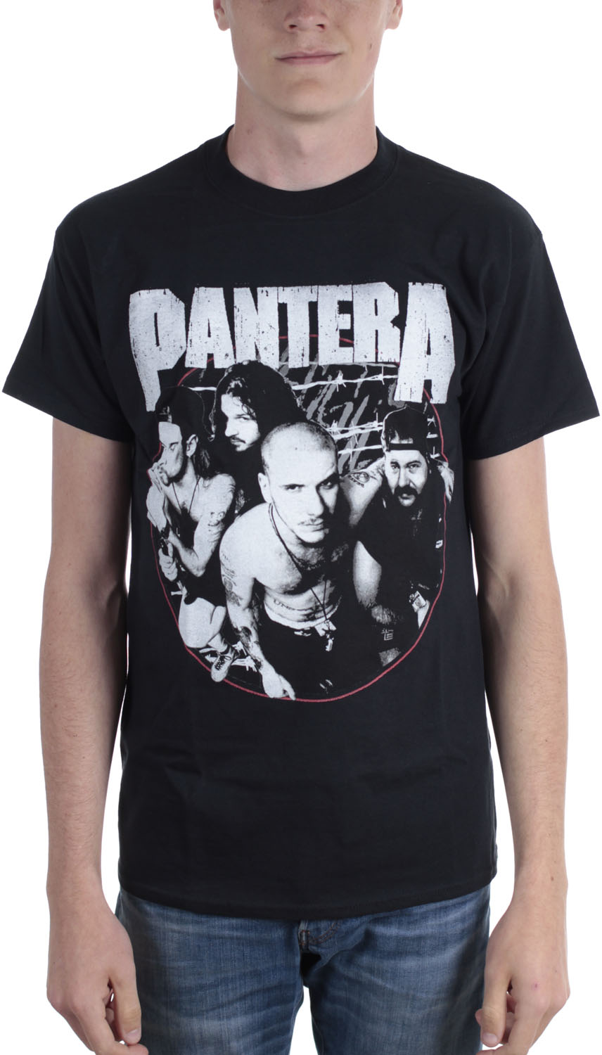 Pantera - Mens Distressed Circle T-Shirt