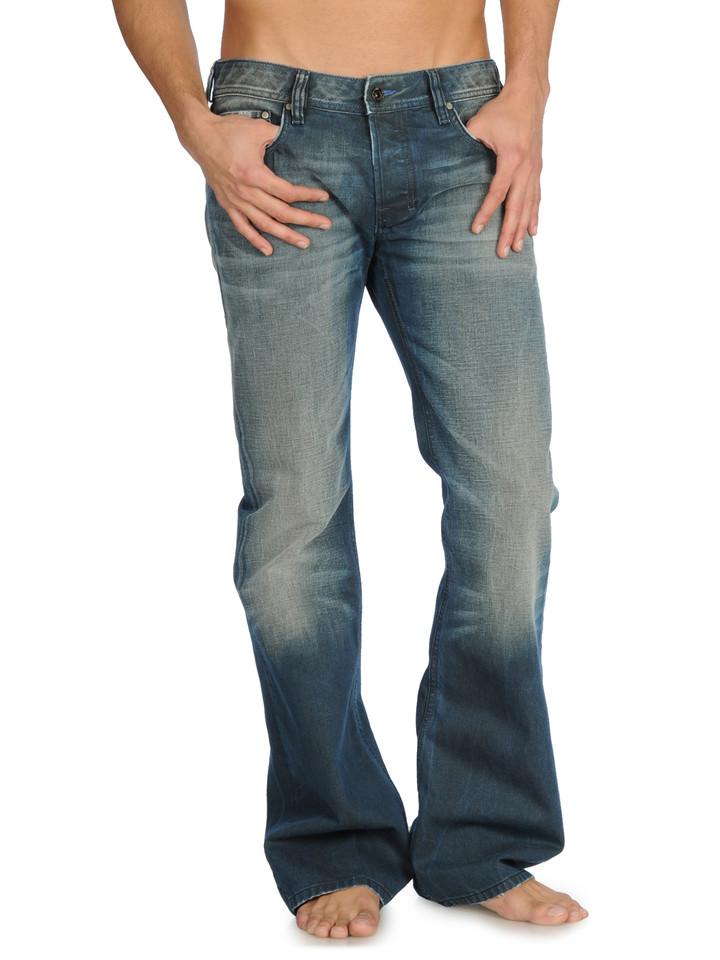 Diesel - ZATHAN 008ZT Bootleg cut Fit Jeans for Men
