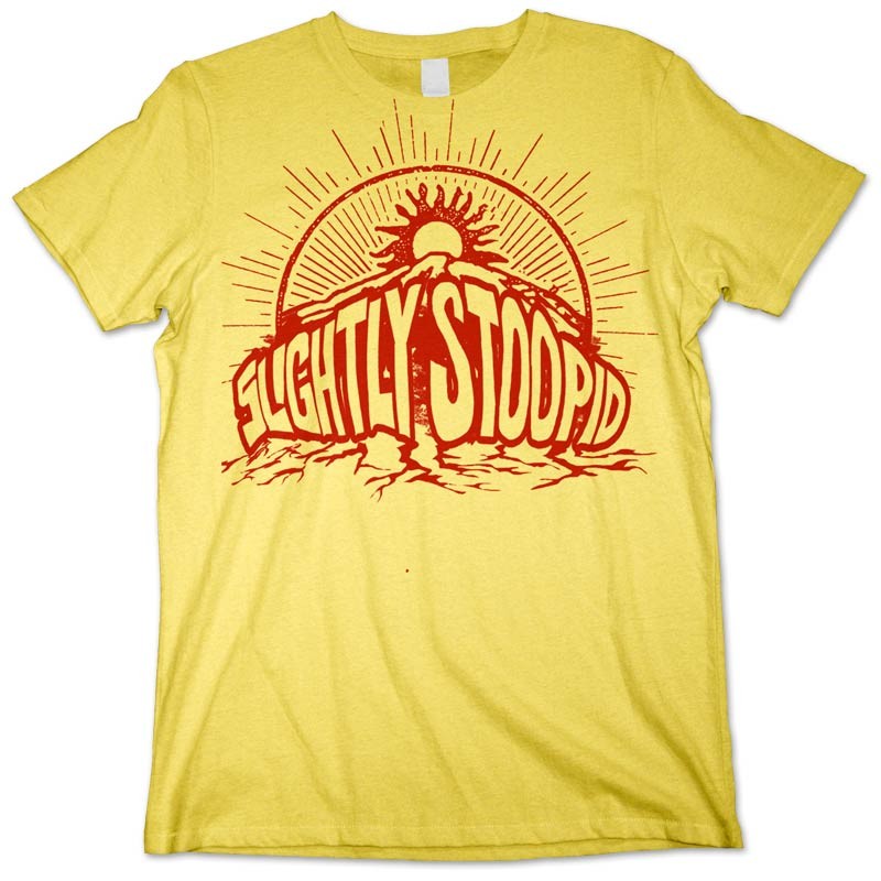 Slightly Stoopid - Mens Uprising T-Shirt In Yellow