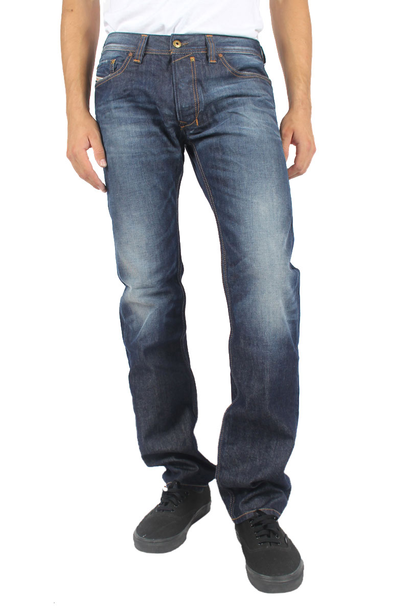 Diesel - Mens Safado Slim Jeans, Color: 0817F