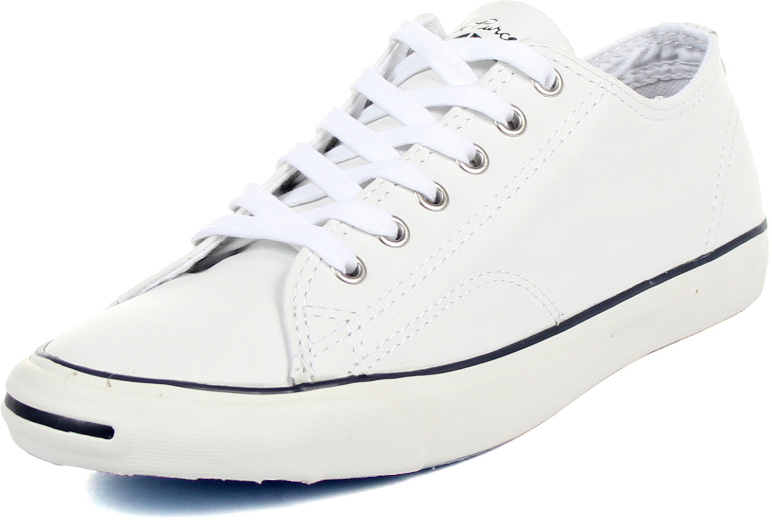 Converse Jack Purcel Raceround Leather Shoes in White