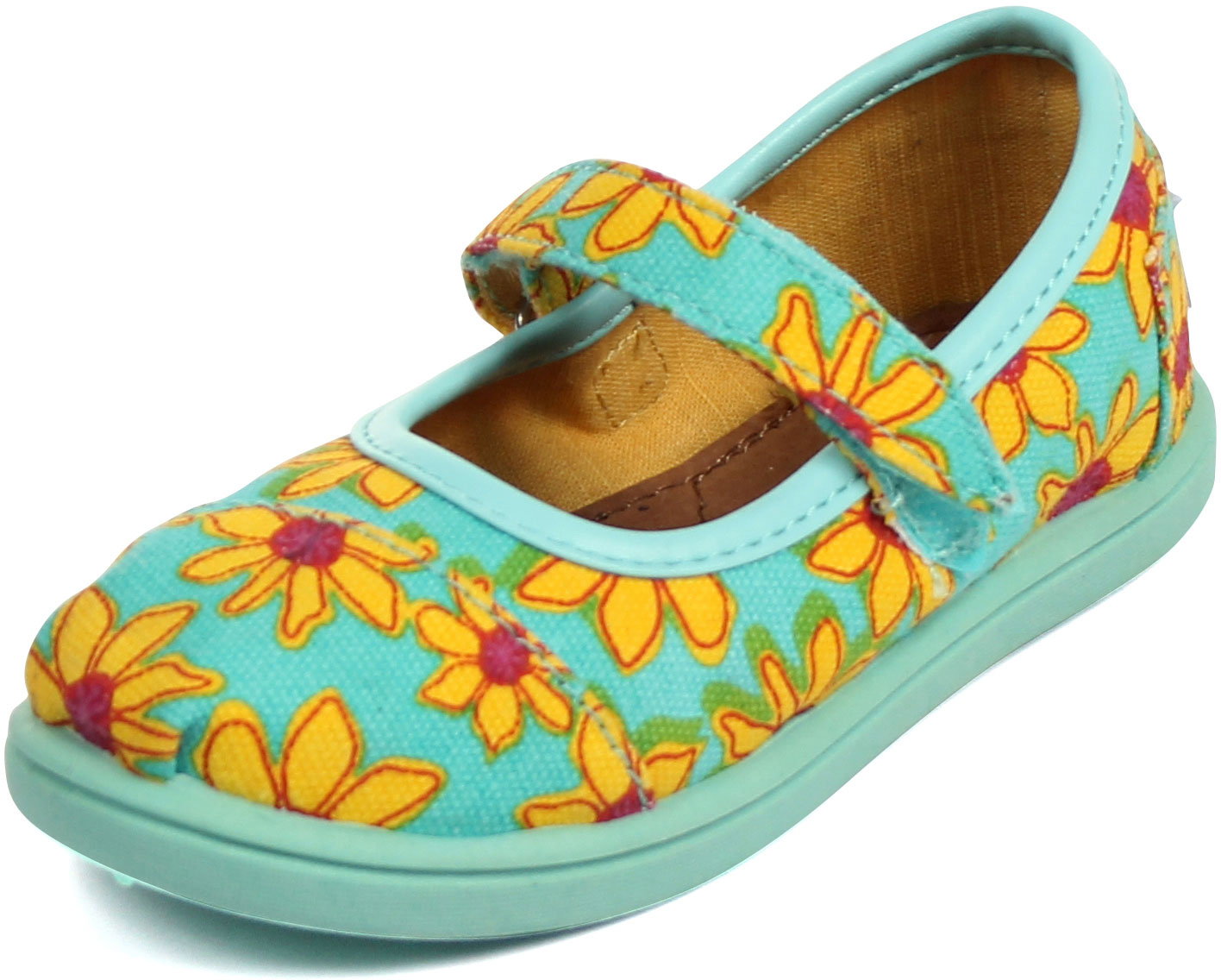 Toms - Unisex-Baby Mary Jane Shoes In Yellow Daisy