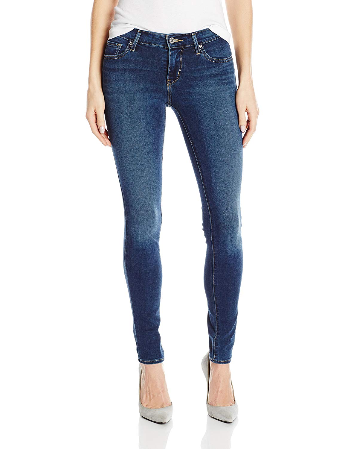 Levis - Womens 711 Skinny Jeans