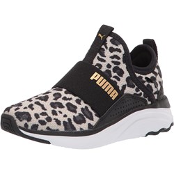 Puma - Pre-School Soft Sophia Slip On Leopard Shoes