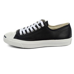 Jack Purcell Black/White Leather Low Top Shoes (1S962)