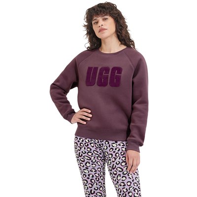 Ugg - Womens Madeline Fuzzy Logo Crewneck Sweatshirt