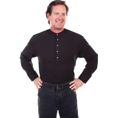 Scully - Mens Cotton Pique Pullover Shirt